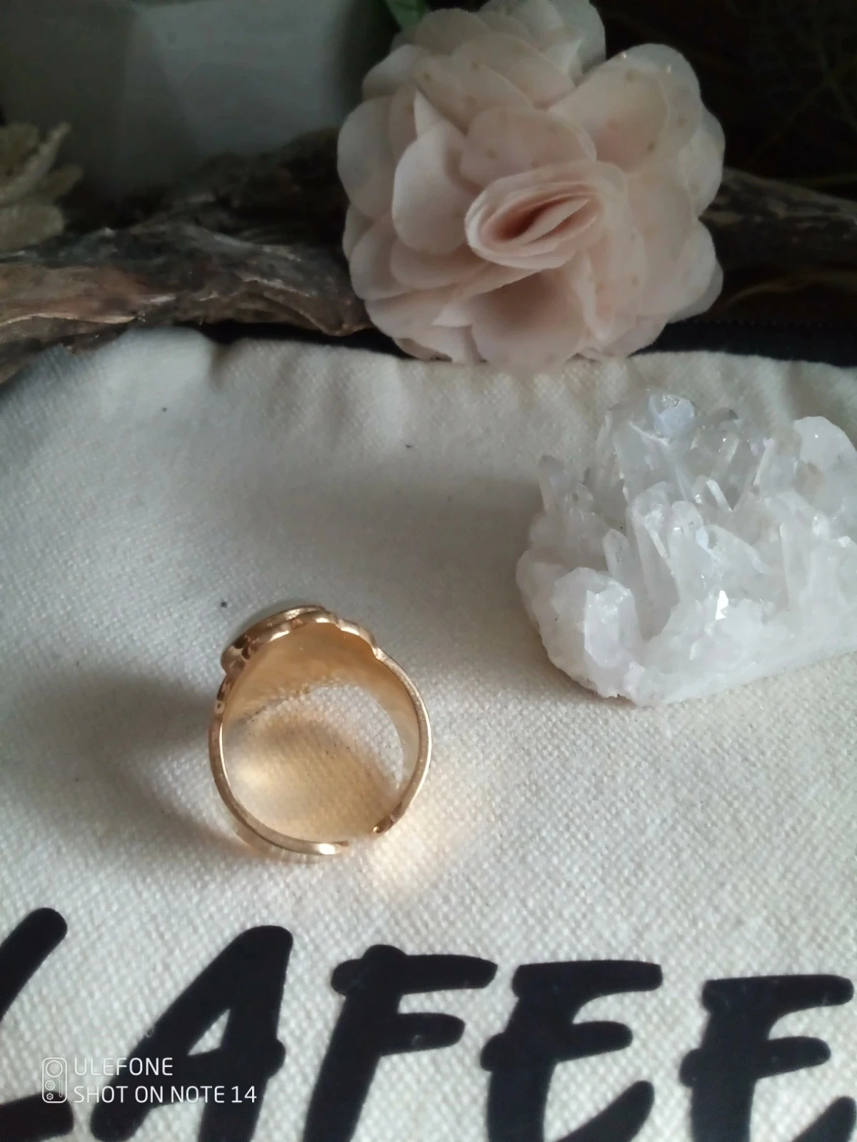 Bague bohème nacrée – photo 2